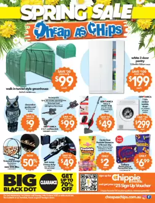 Cheap as Chips catalogue (valid until 14-10)