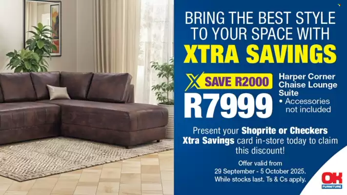 OK Furniture catalogue