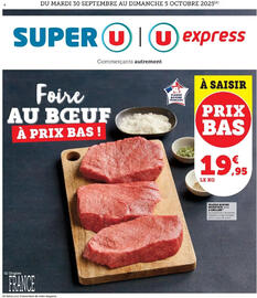 Catalogue Super U semaine 40 page 1