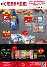 Folleto Maskom Supermercados Página 1