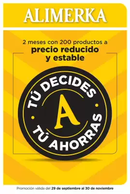 Folleto Alimerka (válido hasta el 30-11)