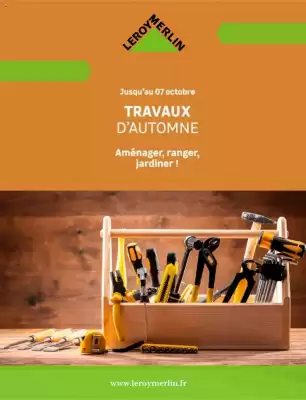 Catalogue Leroy Merlin (valable jusqu'au 7-11)