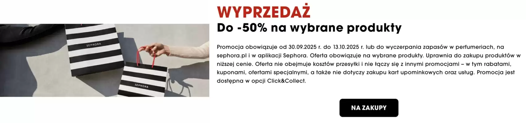 Sephora gazetka (ważność do 13-10)