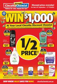Cincotta Chemist catalogue Page 1