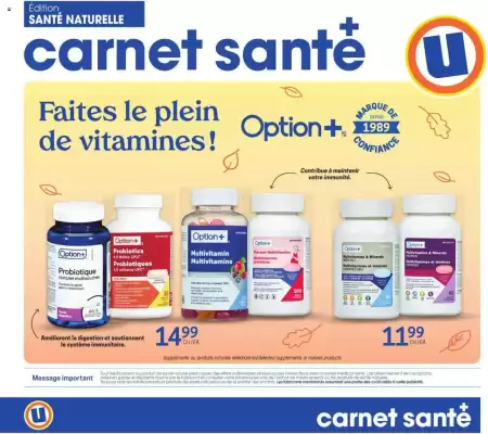 Uniprix flyer