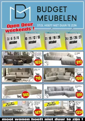 Budget Meubelen folder (geldig t/m 31-10)