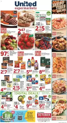 United Supermarkets weekly ad (valid until 7-10)