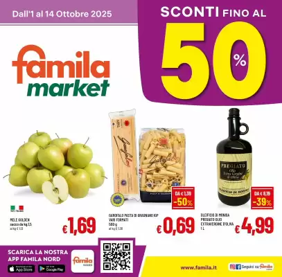 Volantino Famila Market (valido fino al 14-10)