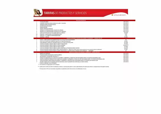 Catálogo Davivienda (válido hasta 31-12)