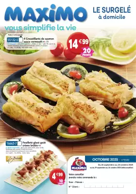 Catalogue Maximo (valable jusqu'au 23-10)