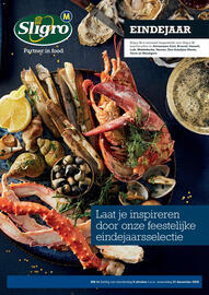 Sligro-M folder | Eindejaar Pagina 1