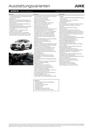 Nissan Flugblatt | Juke Seite 2