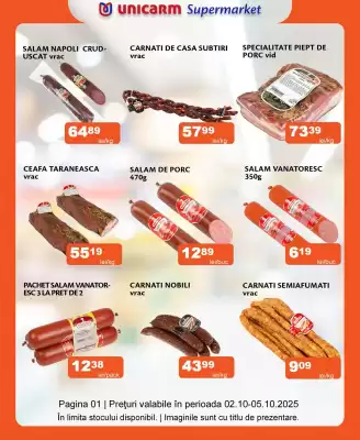 Catalog Unicarm (valid până la 5-10)