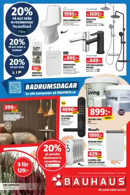 Bauhaus reklamblad (giltig till och med 5-10)