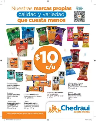 Folleto Chedraui (válido hasta 15-10)