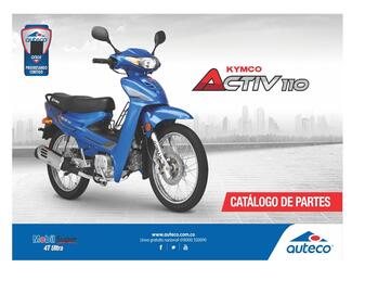 Catálogo Kymco Página 1