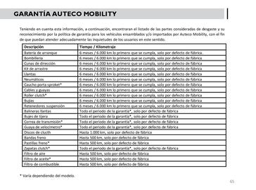 Catálogo Kymco Página 65