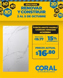 Catálogo Coral Hipermercados semana 40 Página 1