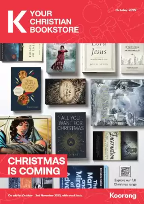 Koorong catalogue (valid until 2-11)