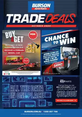 Burson Auto Parts catalogue (valid until 31-10)