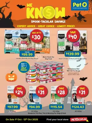 PetO catalogue (valid until 12-10)