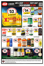 IGA Liquor catalogue week 40 Page 1