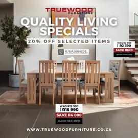 True Wood Furniture catalogue Page 1