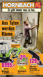 Hornbach Flugblatt Seite 1