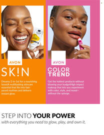 AVON catalogue Page 2