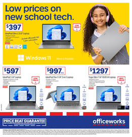Officeworks catalogue Page 1
