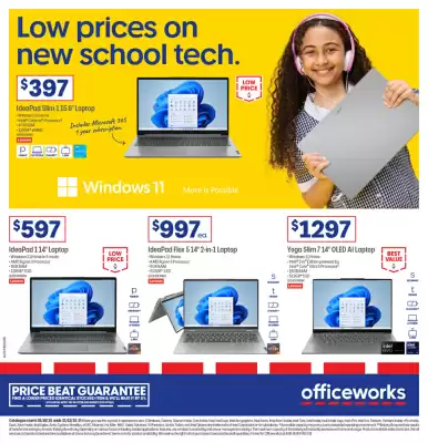 Officeworks catalogue (valid until 31-12)