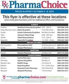 PharmaChoice flyer week 40 Page 4