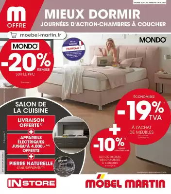 Catalogue Möbel Martin (valable jusqu'au 19-10)