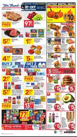 Tom Thumb weekly ad week 40 Page 1
