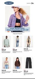Old Navy weekly ad week 40 Page 1