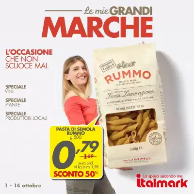 Volantino Italmark (valido fino al 14-10)
