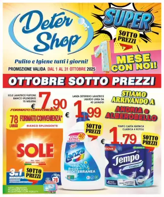 Volantino Deter Shop (valido fino al 31-10)