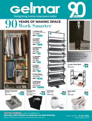 Gelmar catalogue (valid until 31-10)