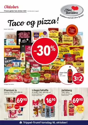 Nærbutikken kundeavis (gyldig til 16-10)