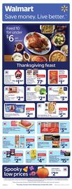 Walmart flyer week 40 Page 1
