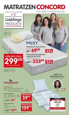Matratzen Concord Prospekt (gültig bis 28-10)