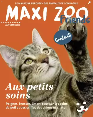 Catalogue Maxi Zoo (valable jusqu'au 20-11)