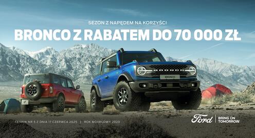 Ford gazetka | Bronco Strona 1