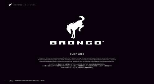Ford gazetka | Bronco Strona 2