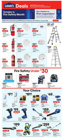 Lowe's weekly ad Page 1