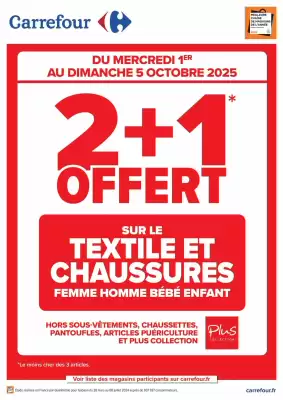 Catalogue Carrefour (valable jusqu'au 5-10)