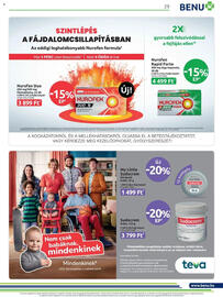 Benu Gyógyszertárak akciós újság Oldal 29