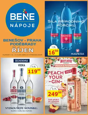 BENE Nápoje leták