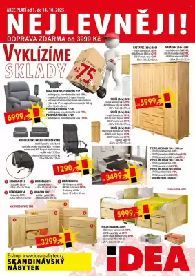 IDEA nábytek leták (platné do 14-10)