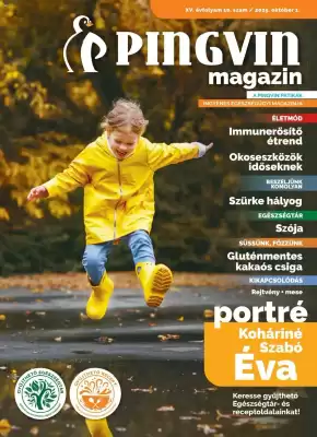 Pingvin Patika akciós újság (érvényes eddig: 31-10)